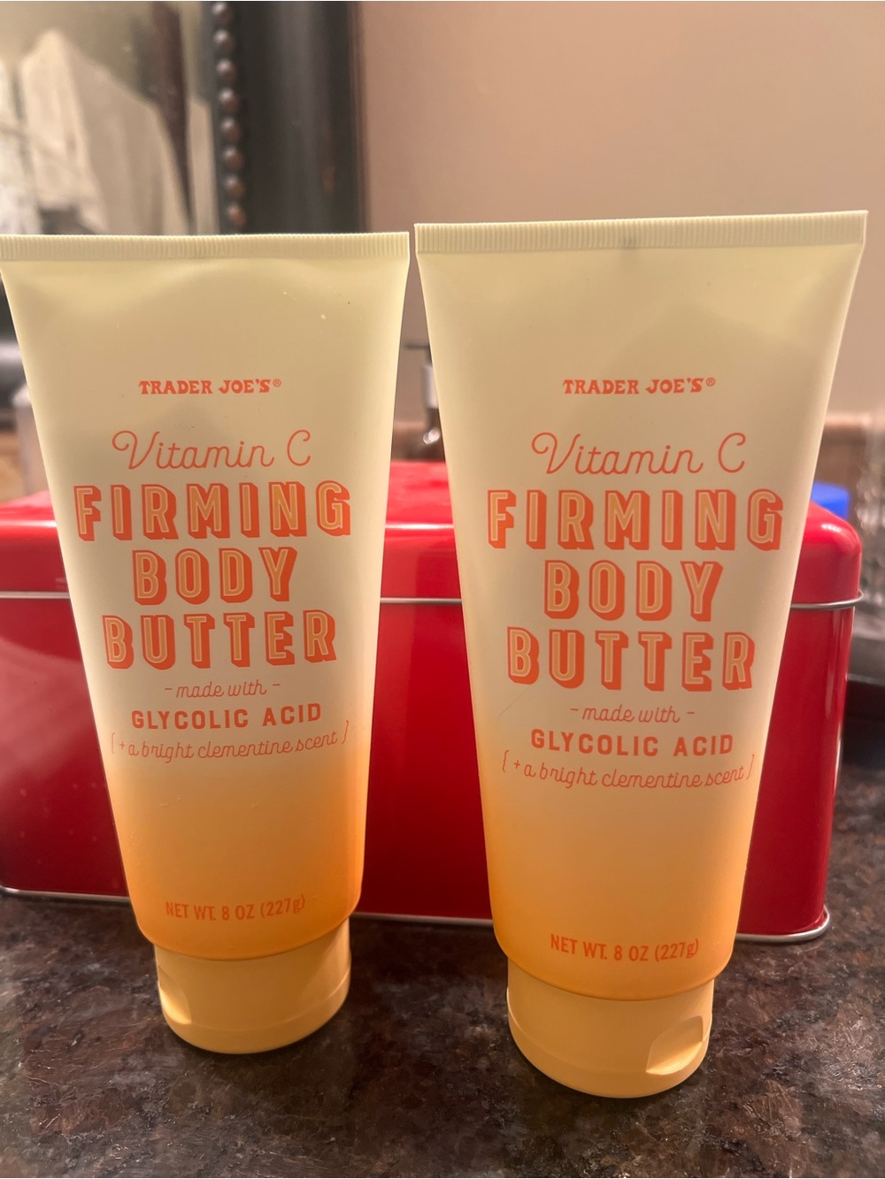 Trader Joe’s Vitamin C Firming Body Butter NWT set of 2